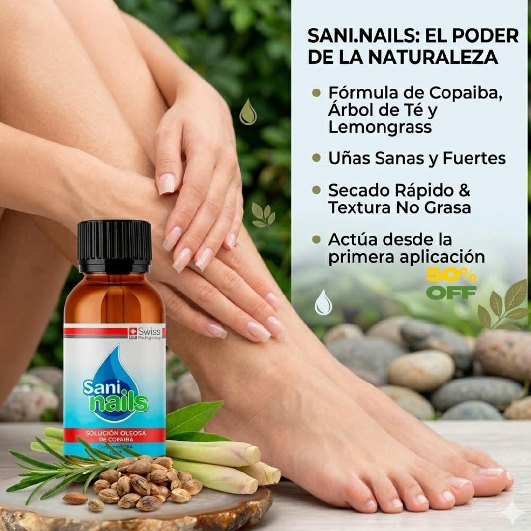 Saninails Gel Solución de reparación de uñas y uñas extra fuerte