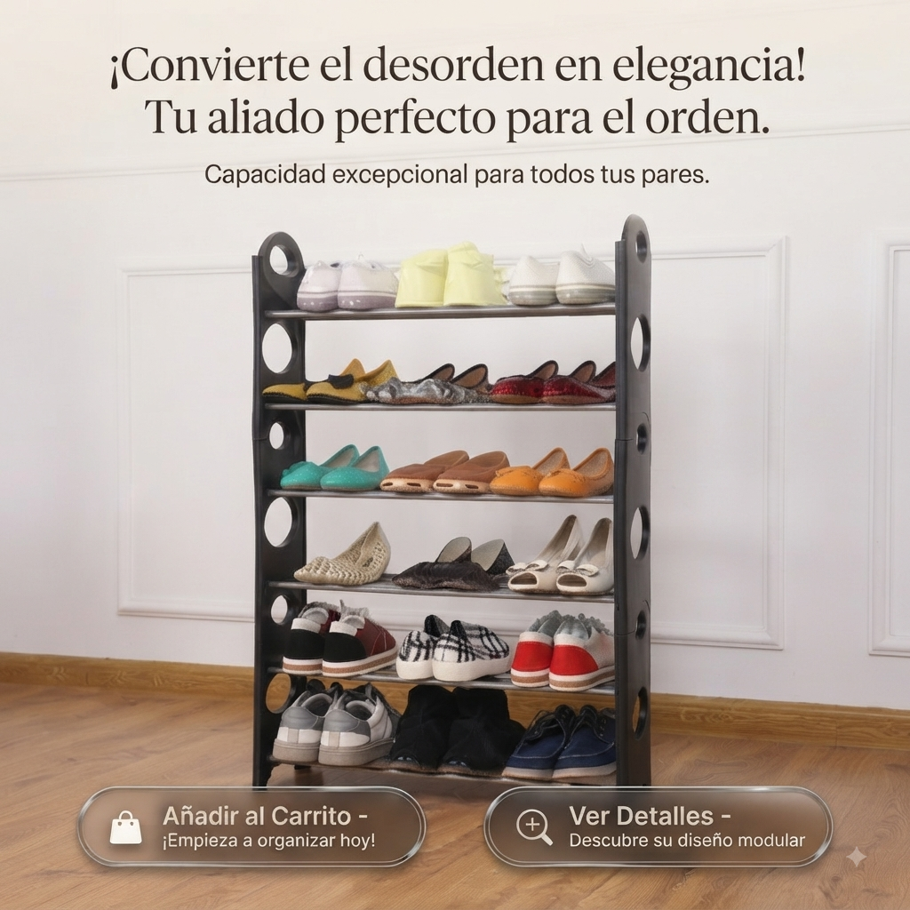 Zapatero De 46 Niveles Horizontal
