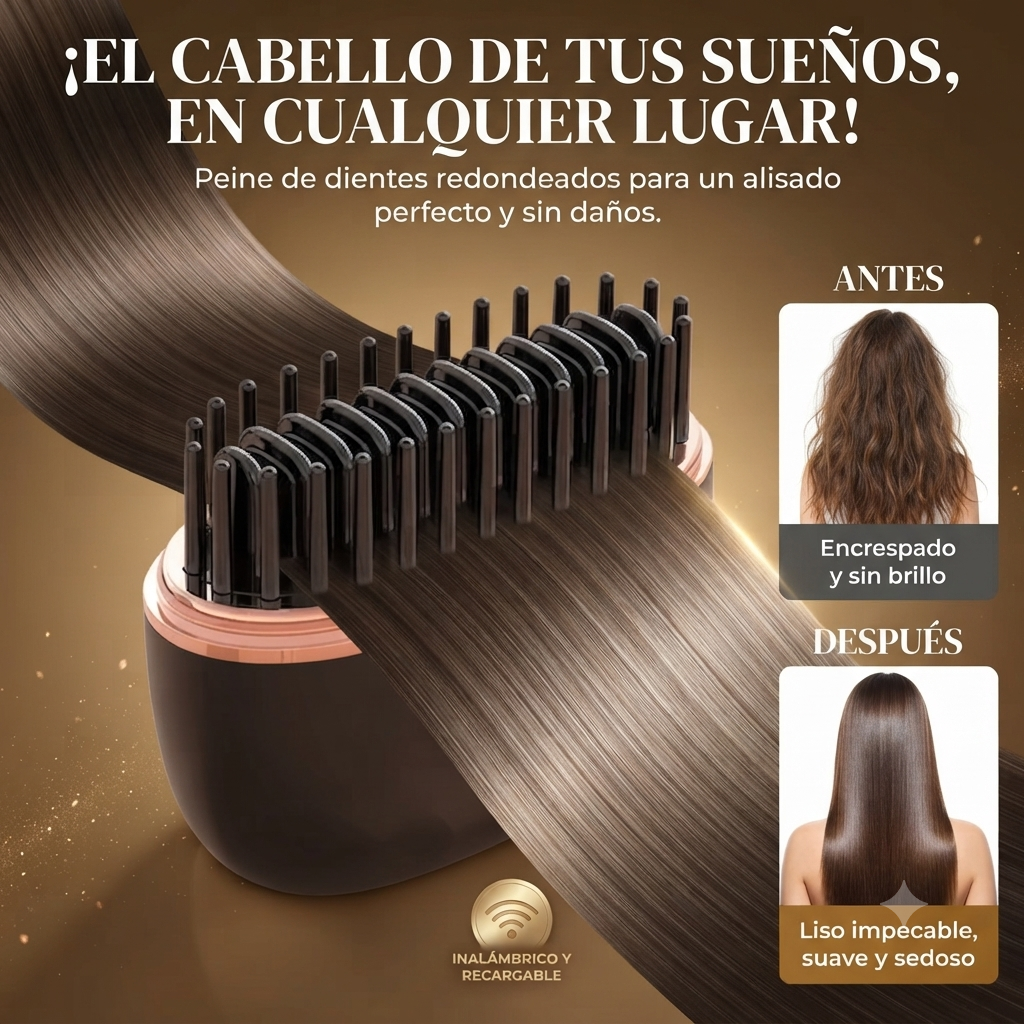 Peine Compacto Digital Alisador