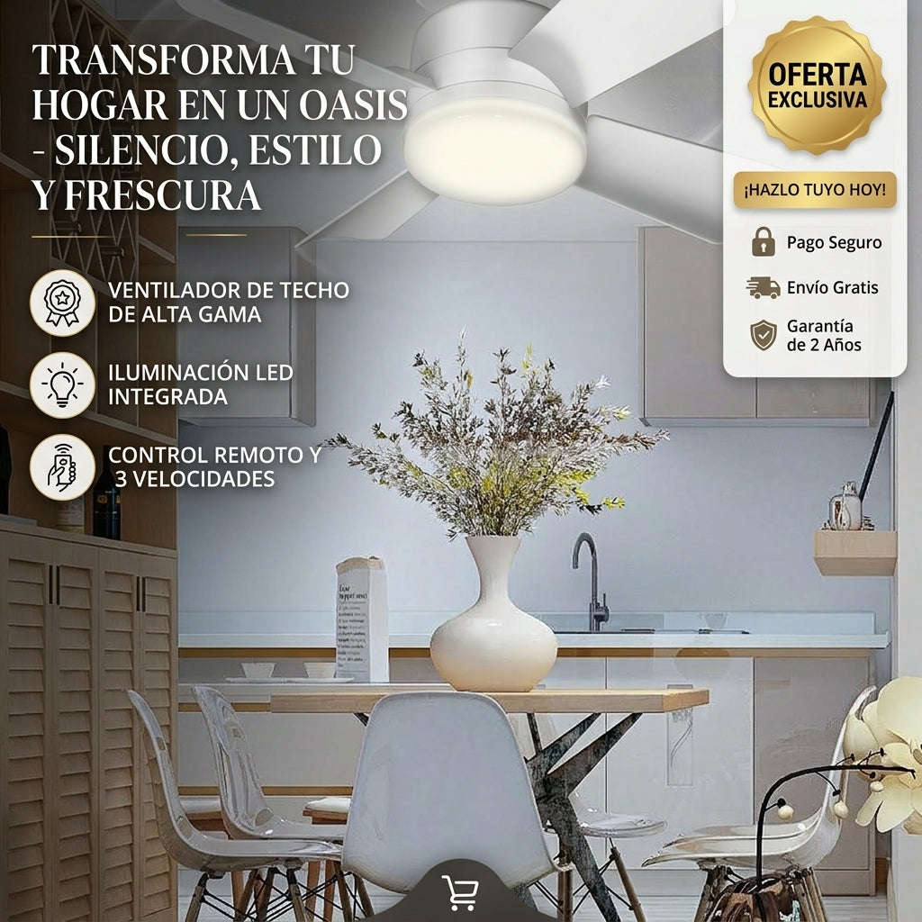 Socket Fanlight Ventilador💨 Con modos Luz🤯👌