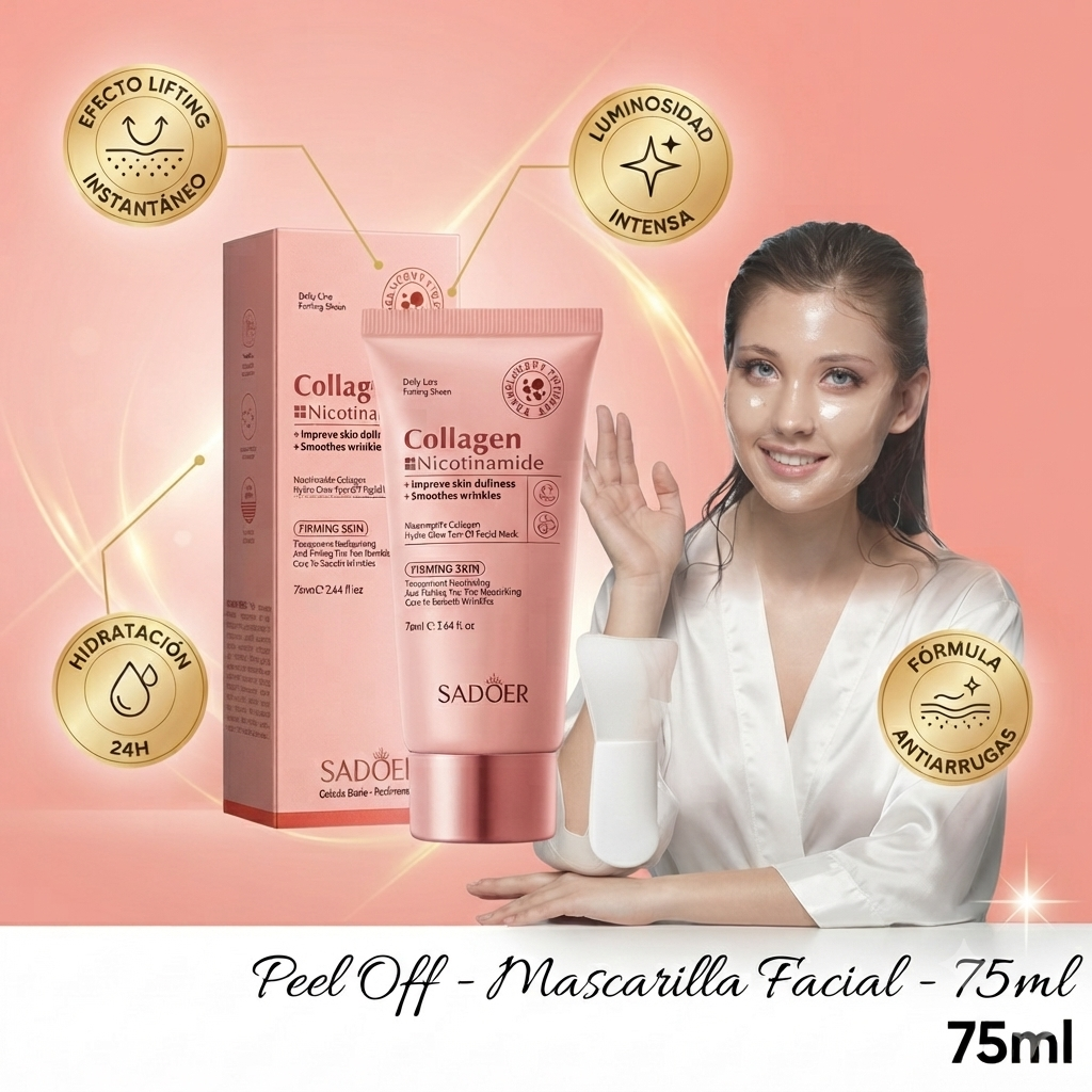 Mascarilla Facial Colageno Niacinamida