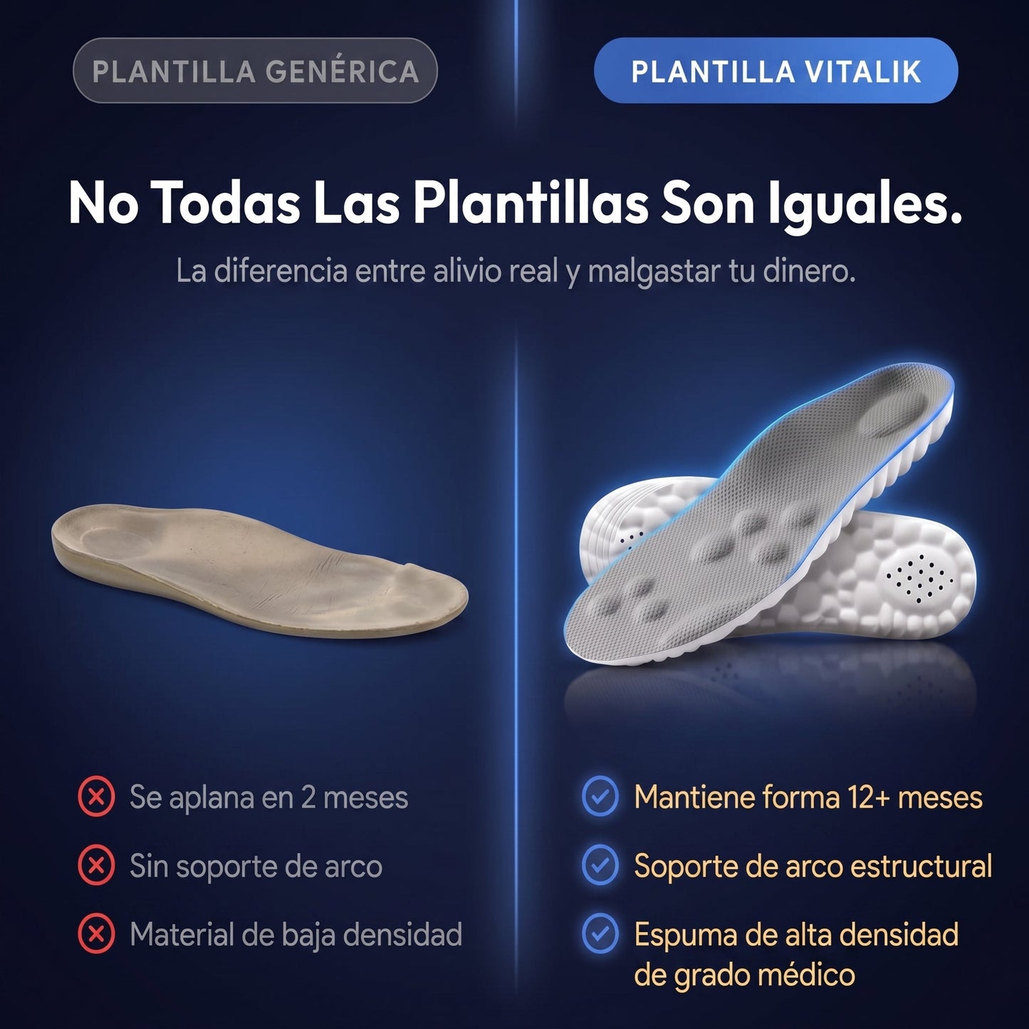 Plantilla Ortopedica 4d Fascitis Plant