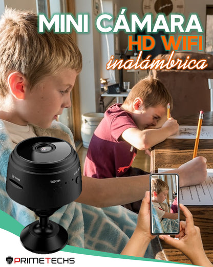 OFERTA ESPECIAL🔥 Mini Cámara Espía WiFi 🛜con visión nocturna🧏🏻‍♀️ seguridad  inalámbrica🤯🔥