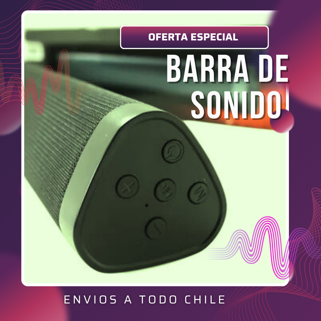 Parlante Barra de Sonido🔥Multifunción Oferta Especial 🎁👉💯