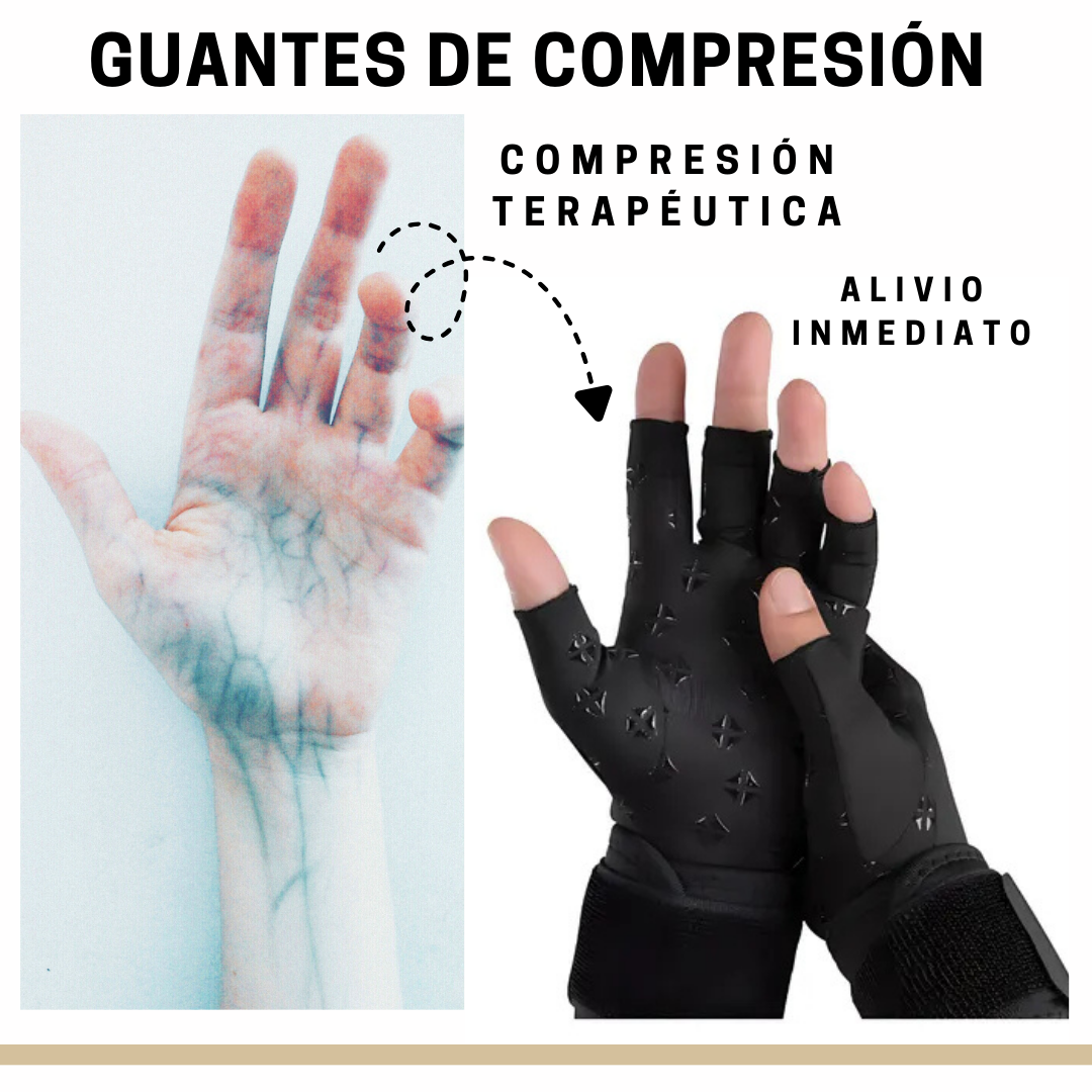 GUANTES DE COMPRESION CON COBRE PARA DOLOR Y RIGIDEZ 👉OFERTA ESPECIAL 🎁