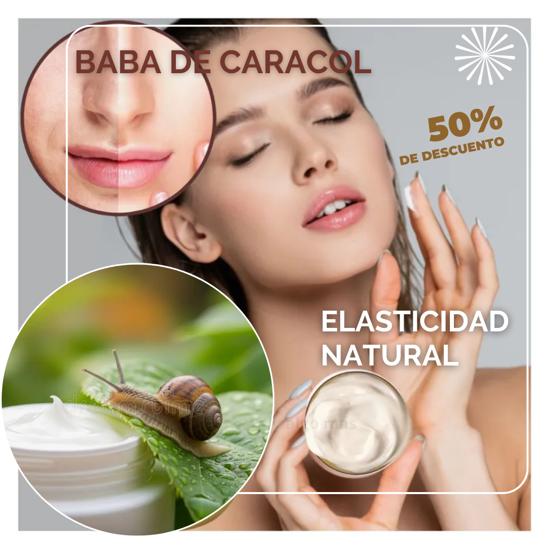OFERTA 2X1 🎁Crema de Baba de Caracol 🐌Elasticidad e Hidratación Profunda 🔥🤯