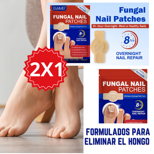 FUNGAL NAIL Parches Para Uña Tratamiento 24h: Resultados en Solo 1 día 💯🔥