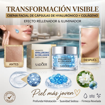 OFERTA ESPECIAL 2X1 🎁Crema Facial🤦🏻‍♀️ En Capsula Hydrating Sadoer 🤯