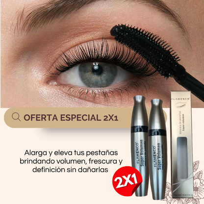 OFERTA 1+1 Mascara De Pestanas Super Volumen Pack De 2🤯