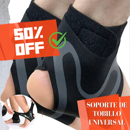 Tobillera de Compresión, Soporte Elástico🔥con Correa Ajustable Ultradelgada 🦶🏻