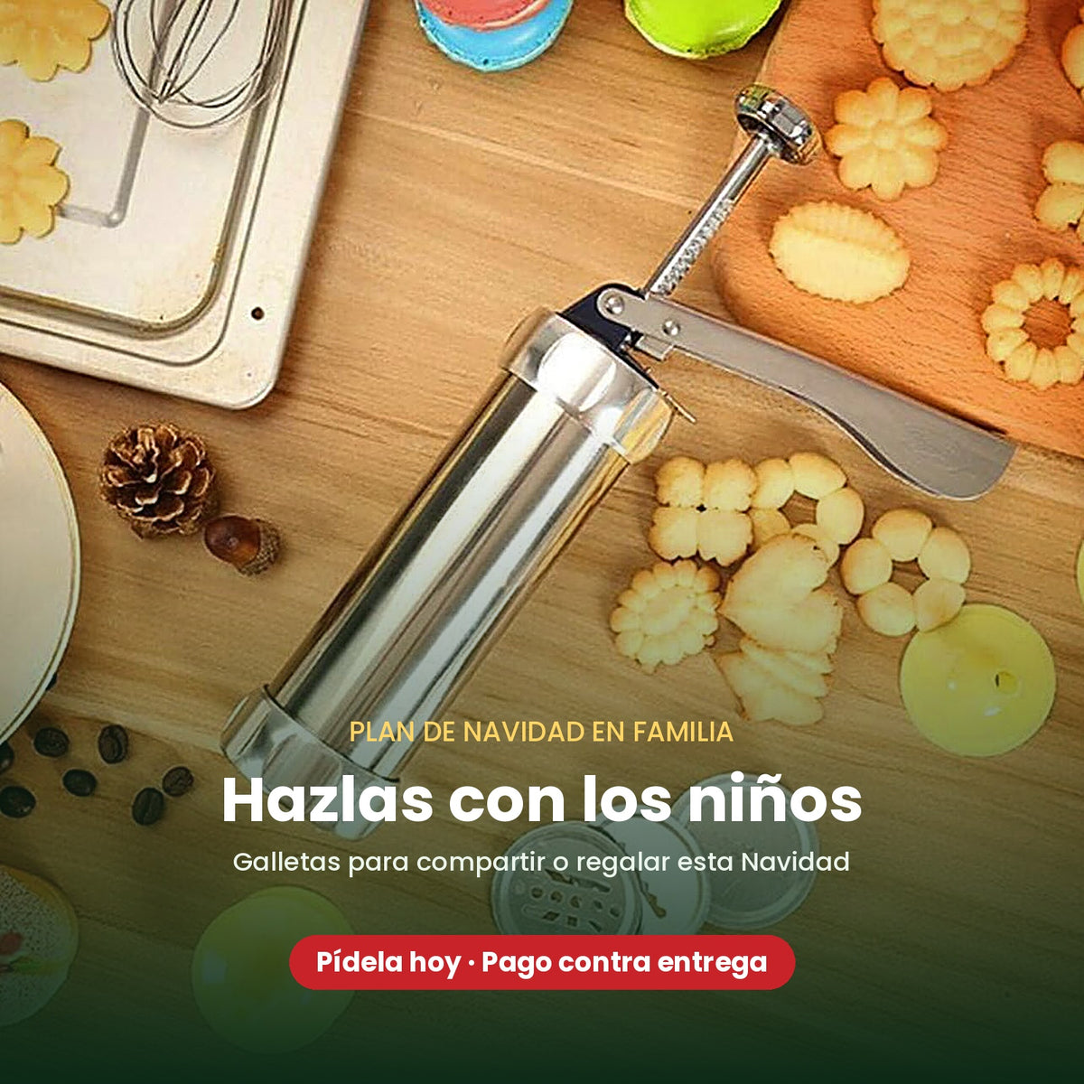 🌟Maquina Para Hacer Galletas 🍪👉🏻🧑🏻‍🎄