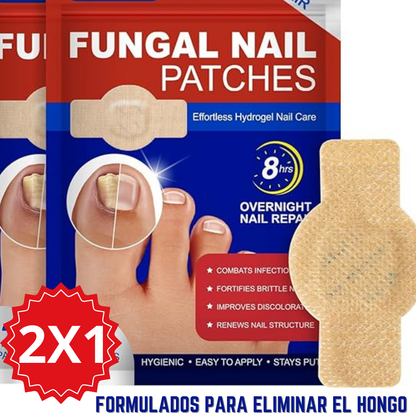 FUNGAL NAIL Parches Para Uña Tratamiento 24h: Resultados en Solo 1 día 💯🔥