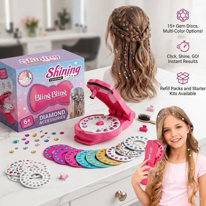 Maquina Para Adornar Cabello Brillos✨