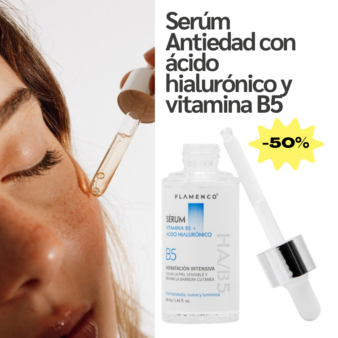 Serum Vitamina B5 Acido Hialuronico🤯🔥