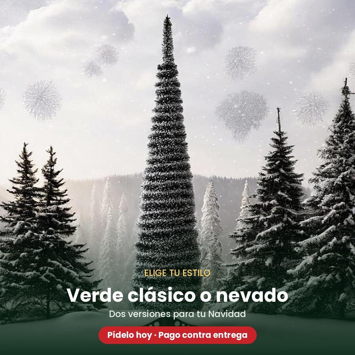 🌟Árbol De Navidad Plegable Espiral💫🎅🏻🌲
