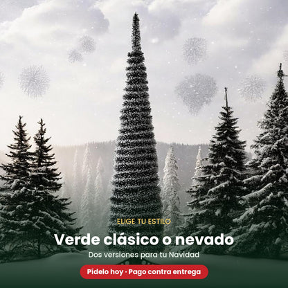 🌟Árbol De Navidad Plegable Espiral💫🎅🏻🌲