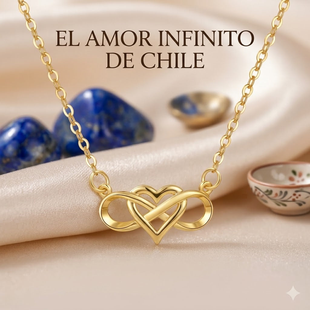 📿Collar Corazón💞💗  Infinito💫