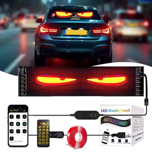 Pantalla Flexible Para 🚘Auto🔥Programable + Control Remoto📱🚗