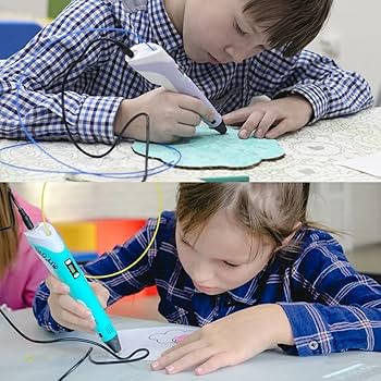 Lápiz 3D inteligente de Impresión + 9 Filamento🔥El mejor y Divertido Regalo🎁