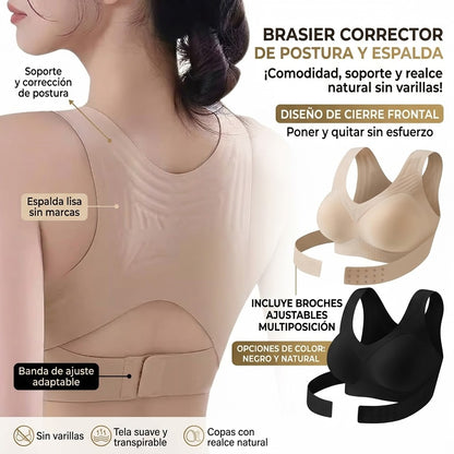 👉🏻OFERTA 2X1🔥 Sujetador Corrector de Postura con Espalda Cruzada 🔥🤯 Comodidad y Estilo