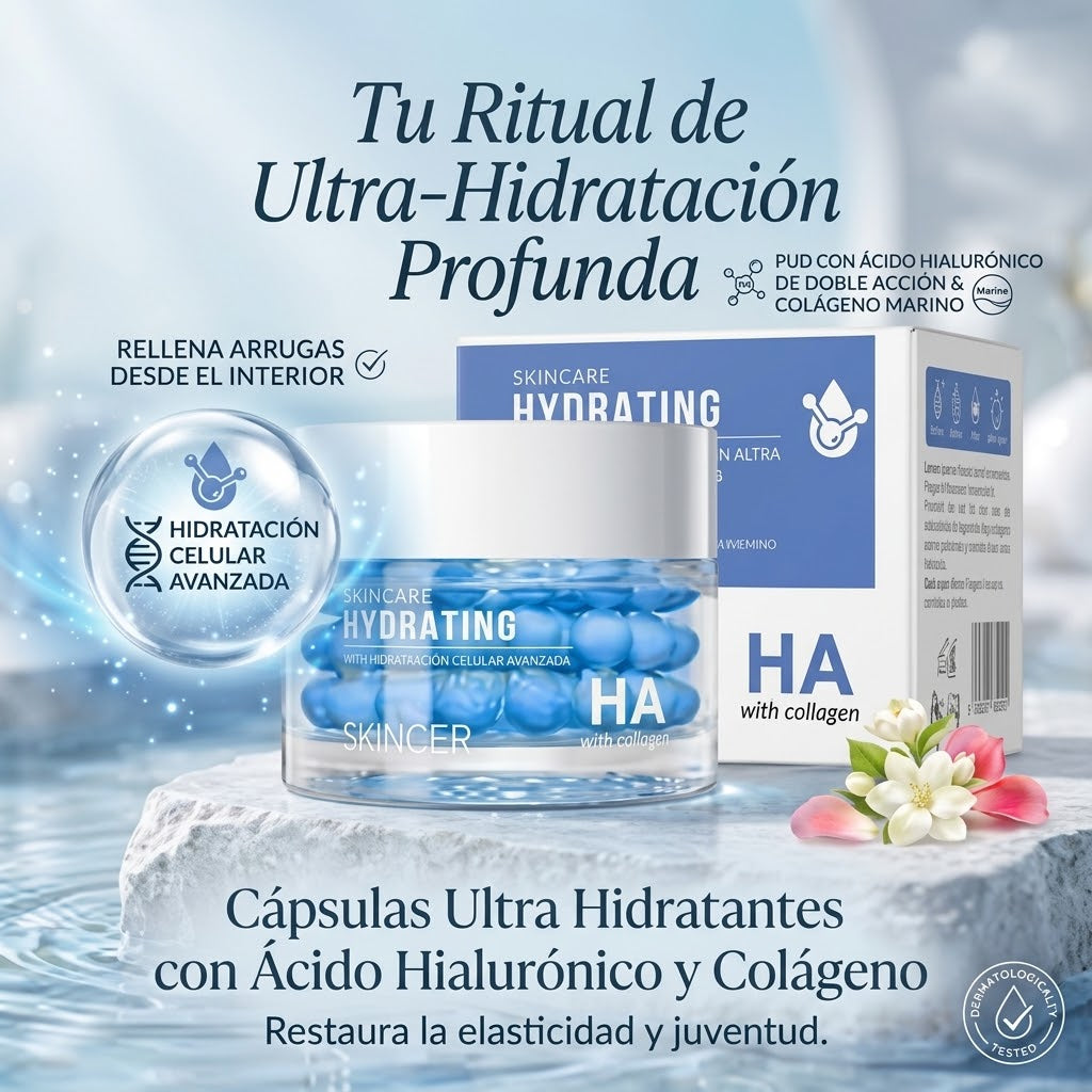 OFERTA ESPECIAL 2X1 🎁Crema Facial🤦🏻‍♀️ En Capsula Hydrating Sadoer 🤯