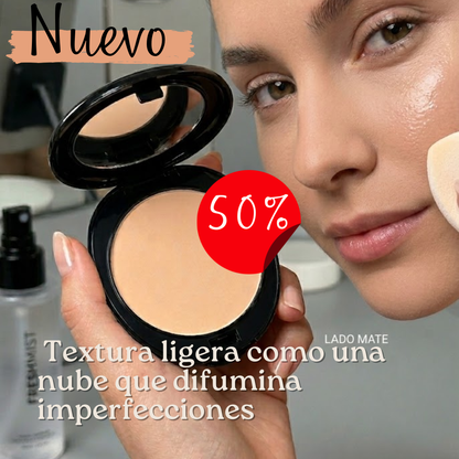 POLVO COMPACTO FRESH MATT: el balance mate que necesitas!✨🔥