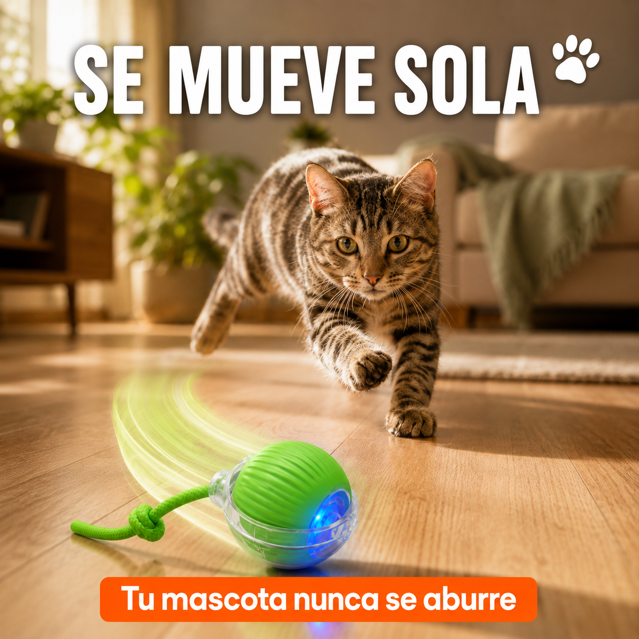 Pelota Interactiva para Mascota