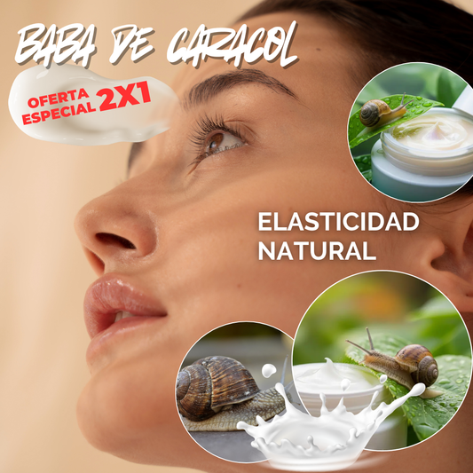 OFERTA 2X1 🎁Crema de Baba de Caracol 🐌Elasticidad e Hidratación Profunda 🔥🤯