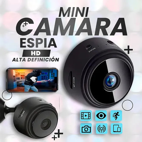 OFERTA ESPECIAL🔥 Mini Cámara Espía WiFi 🛜con visión nocturna🧏🏻‍♀️ seguridad  inalámbrica🤯🔥