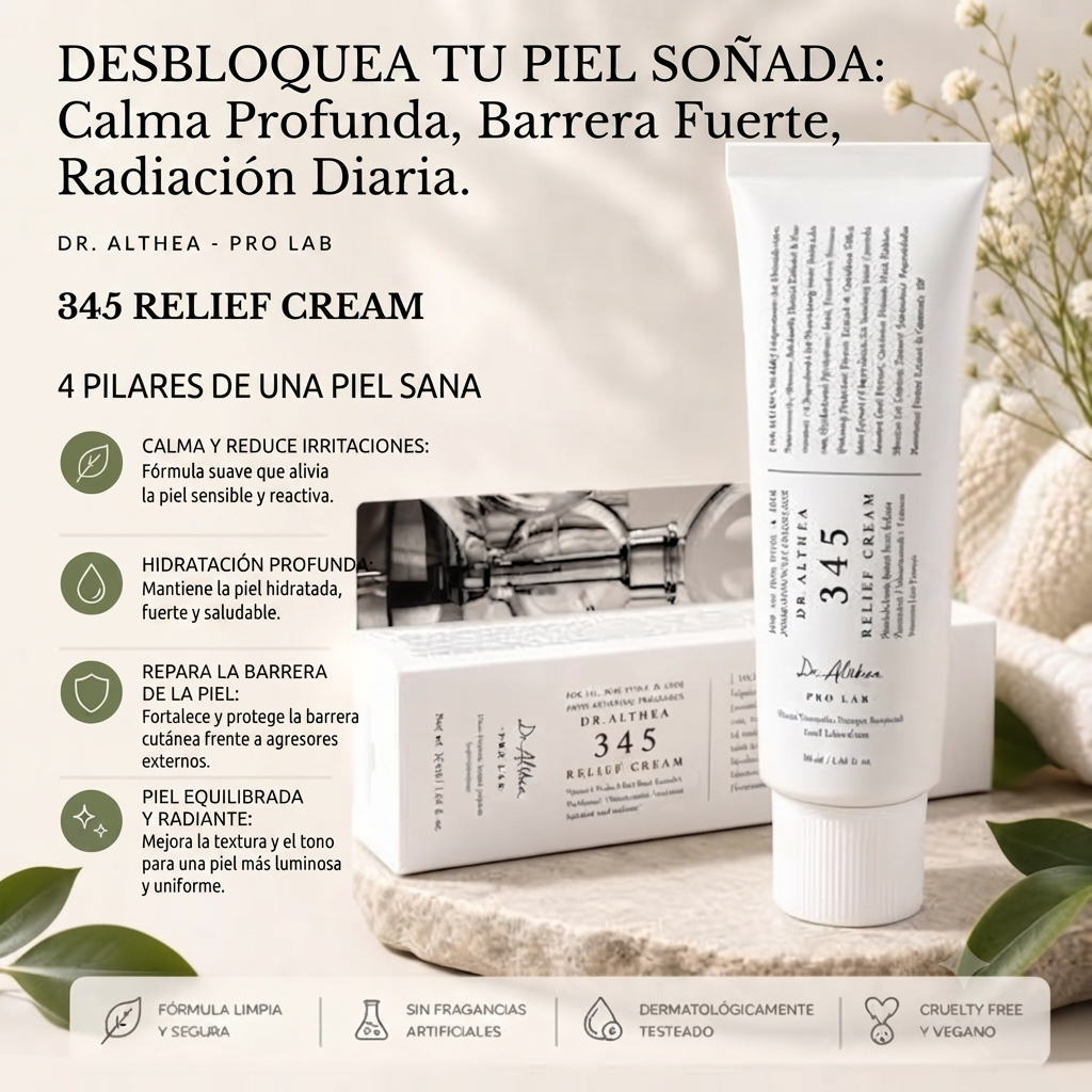 345 Relief Crema Reparadora Hidratante