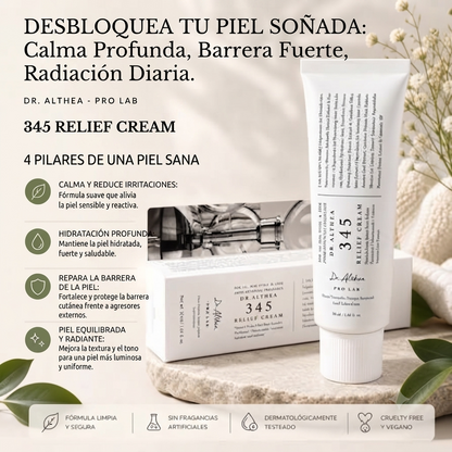 345 Relief Crema Reparadora Hidratante