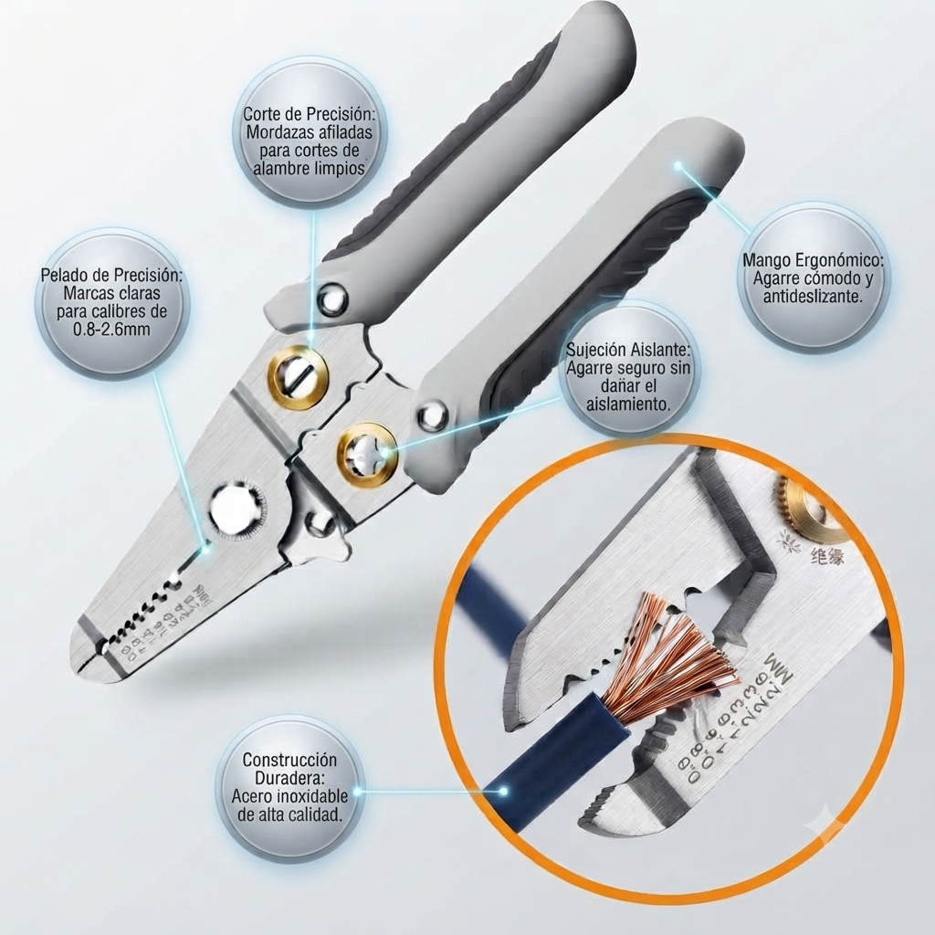 Wellspec 👷🏻Alicate Multifunción🪛⚙️La Herramienta definitiva