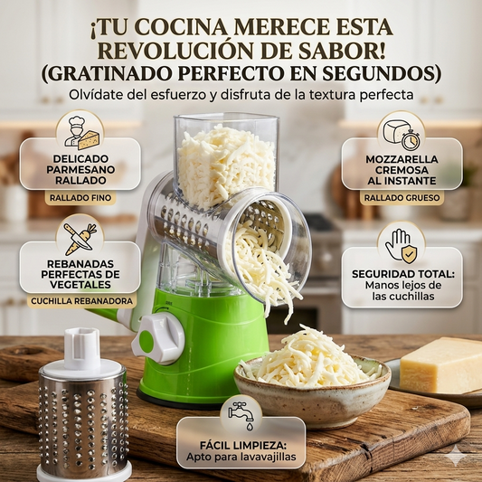 TurboGrater Pro El "arma secreta de los mejores cocineros