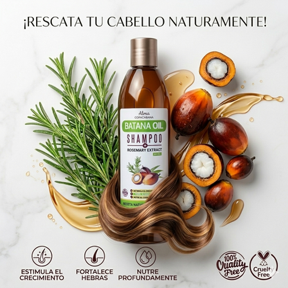 Shampo Batana Crecimiento Cabello: El secreto para un cabello largo, fuerte🔥💪🏻