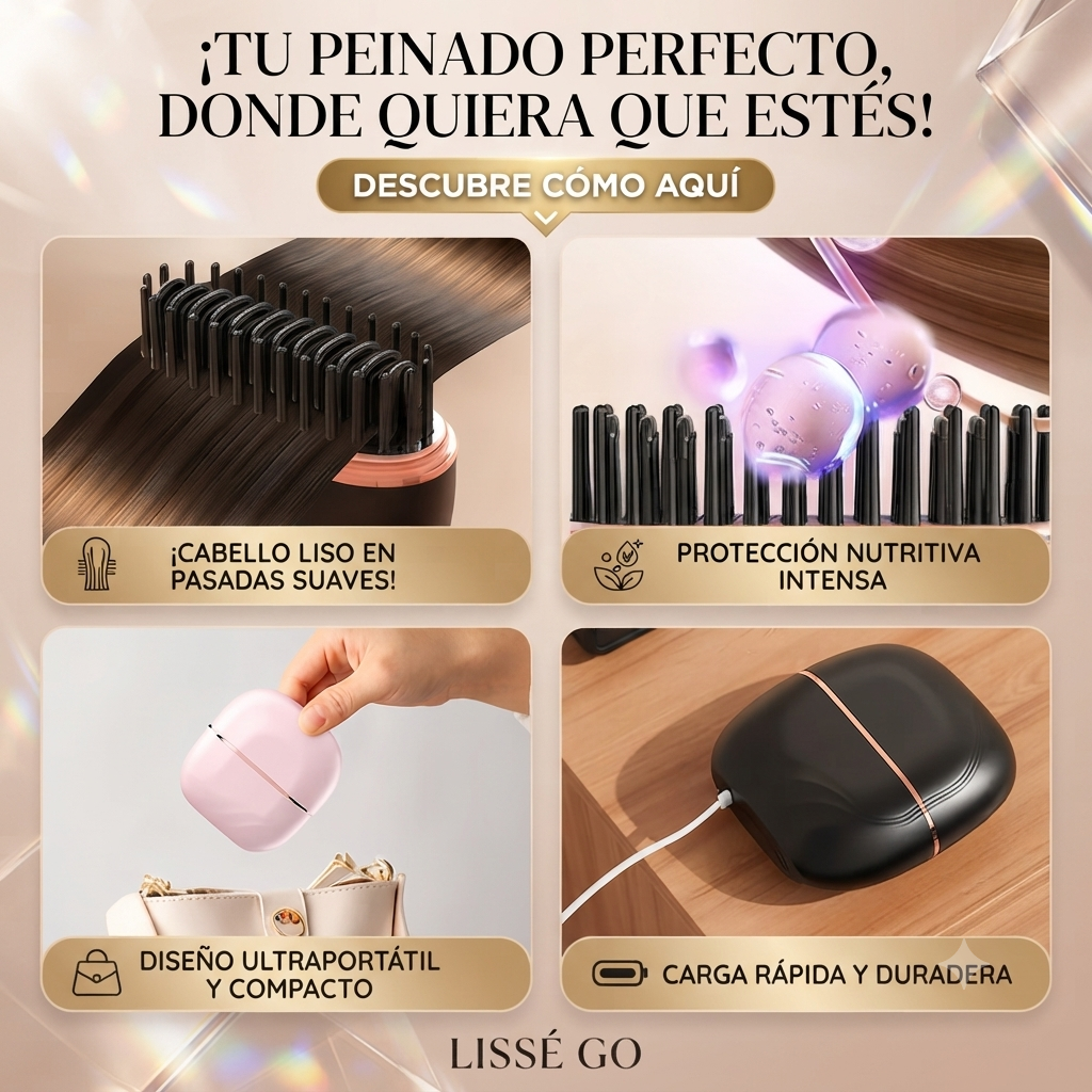 Peine Compacto Digital Alisador