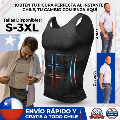 Camiseta Comprimida🤯 Para Hombre🧔🏻‍♂️💪🏻