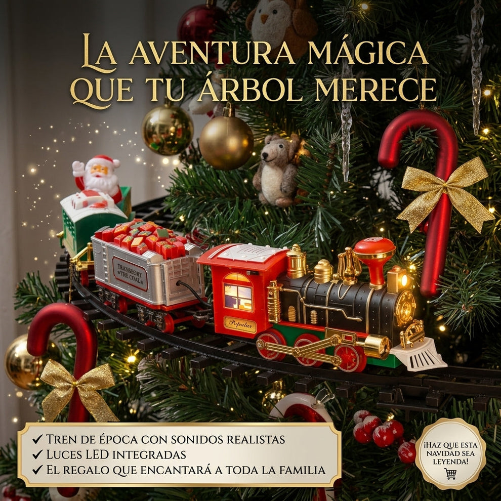 💫Set De Tren 🚂Colgante🎄 Para Árbol De Navid🎁🧑🏻‍🎄🎄 – GasparCl