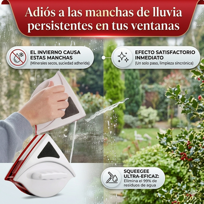 Limpia Cristales 🪟Magnético: La forma más segura de limpiar ✨👉🏻