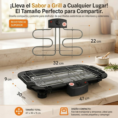 Parrilla Electrica Sin Humo Para Asados