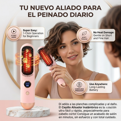 ReadyGo Brush: Cepillo Alisador:😉 ¡Adiós al frizz en cualquier lugar! 👉🏻 Premium ✨