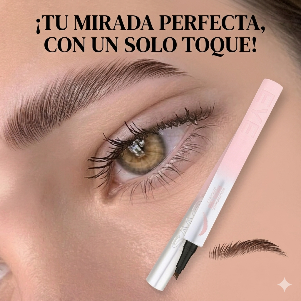1+1 Gel Delineador, Delineador De Cejas 4 Puntos 2x1🤯😉
