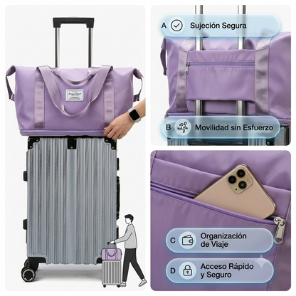 🔥Bolso Deportivo De Mano Para Viaje Y Gym🤯Comodidad y espacio 👜😉
