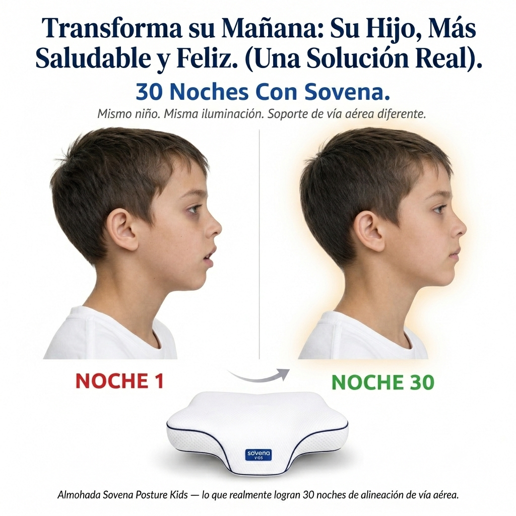 ProtecUltra® Almohada Terapia de Postura 🛡️para niños antironquido, 💤😴