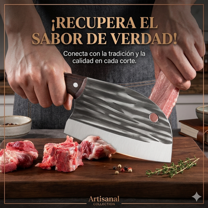 CUCHILLO 🔪 HACHUELA PROFESIONAL JAPONES TAZAKI⛩️CON FUNDA