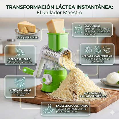 TurboGrater Pro El "arma secreta de los mejores cocineros