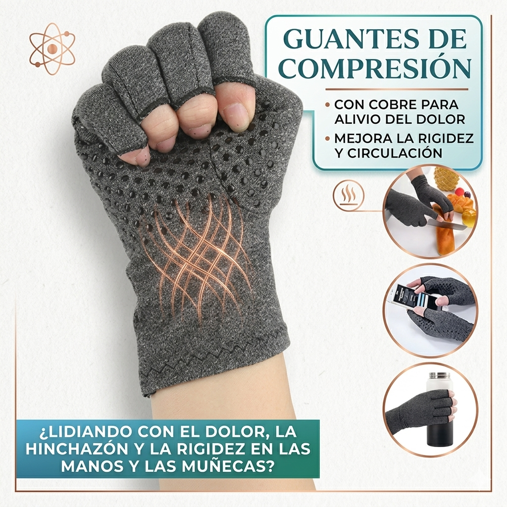 Guantes De Compresion Para Artritis