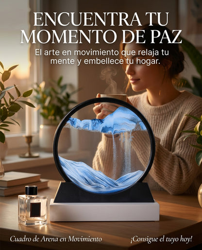 Adorno Tipo Reloj De Arena Forma Montana