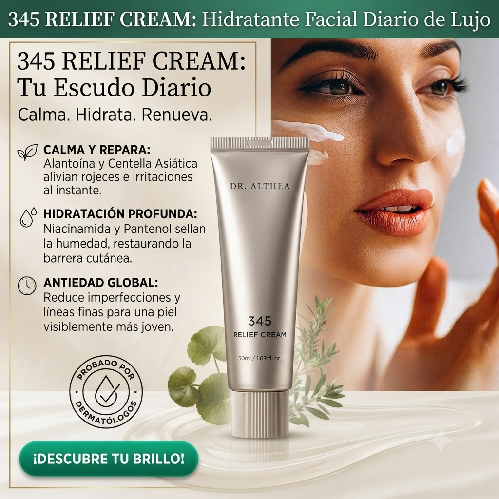 345 Relief Crema Reparadora Hidratante