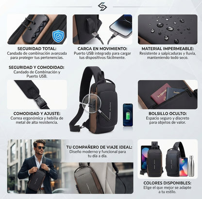 Bolso Antirrobo Bolso Inteligente😉Practico y cómodo