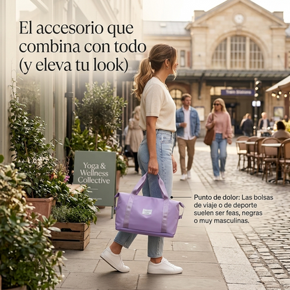 🔥Bolso Deportivo De Mano Para Viaje Y Gym🤯Comodidad y espacio 👜😉